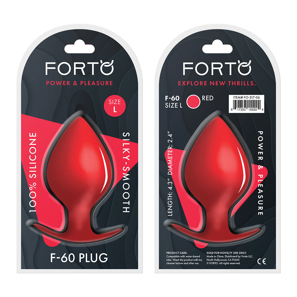 FORTO F-60 Spade Red - Assorted Sizes