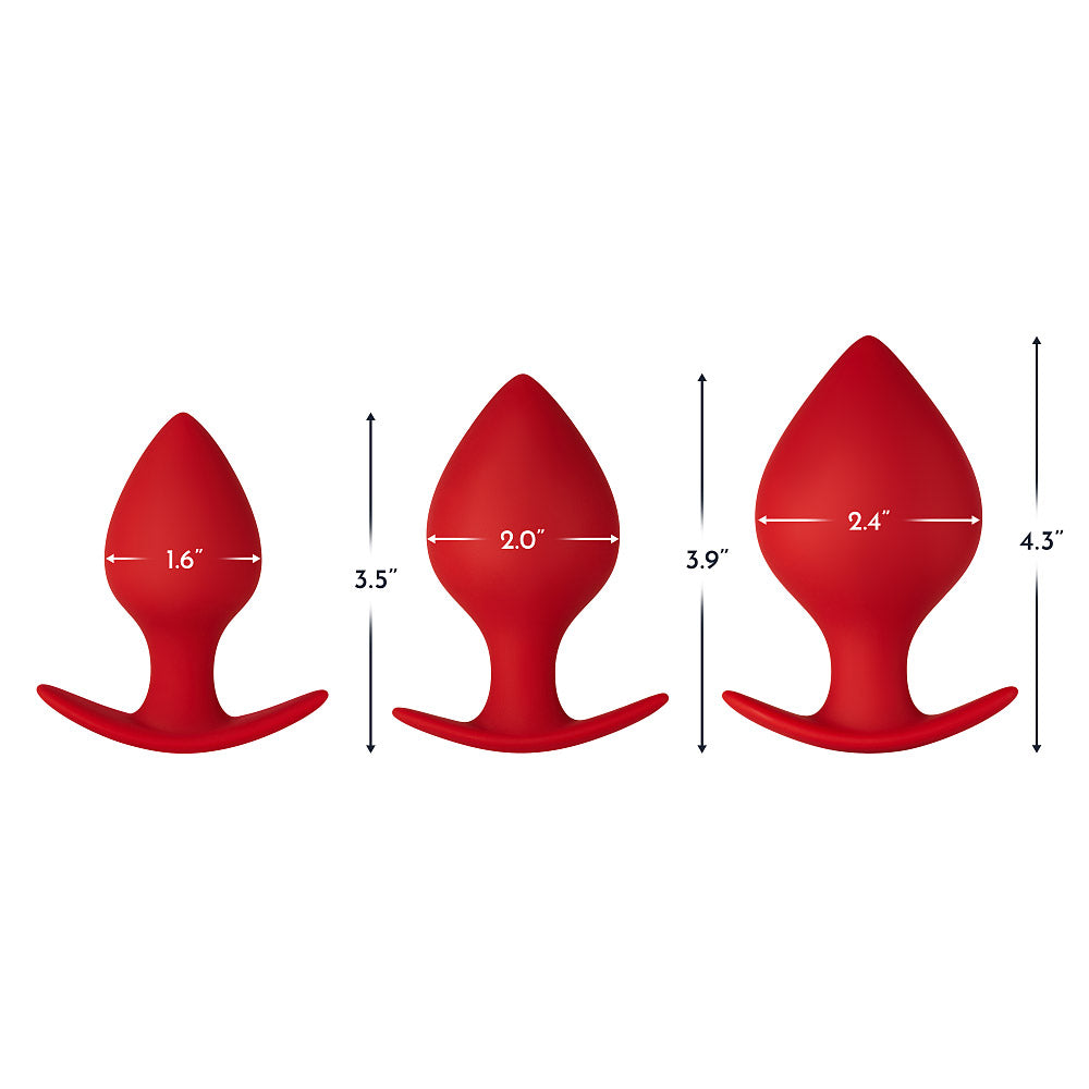 FORTO F-63 Rattler Spade Red - Assorted Sizes