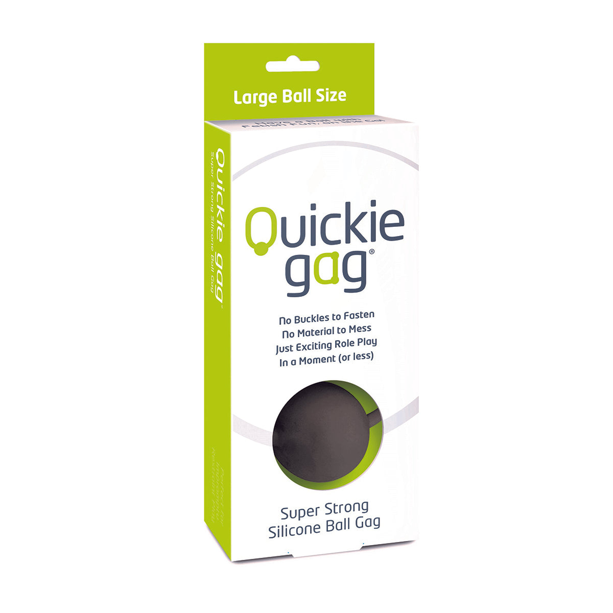 Quickie Ball Gag - Large - Assorted Colors