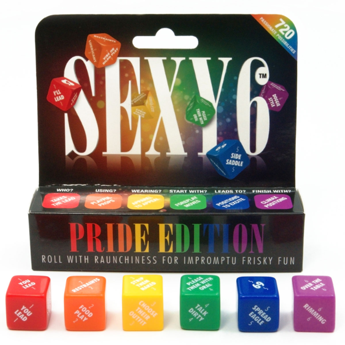 Sexy 6 Dice PRIDE Game