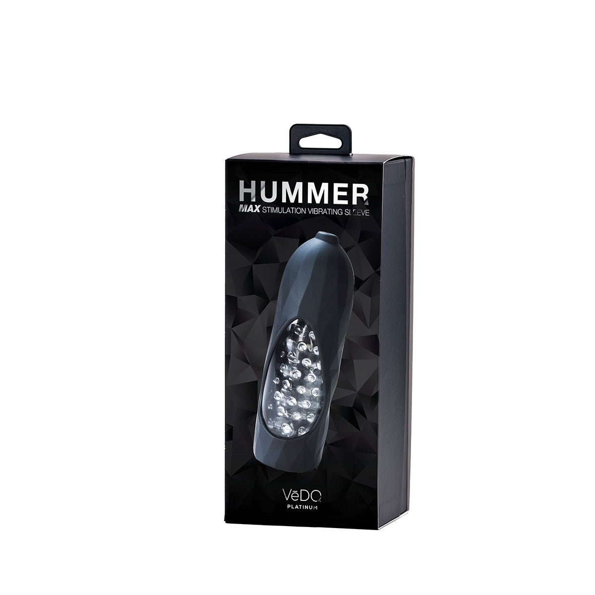 VeDO Hummer 2.0 – Rechargeable Vibrating Sleeve - Black Pearl