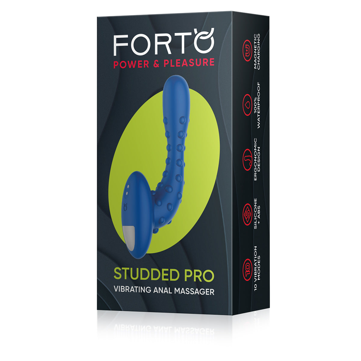 FORTO Studded Pro Plug - Blue